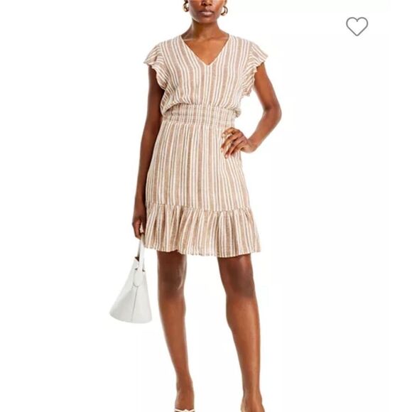 Rails Dresses & Skirts - Rails Tara Embroidered Striped Dress